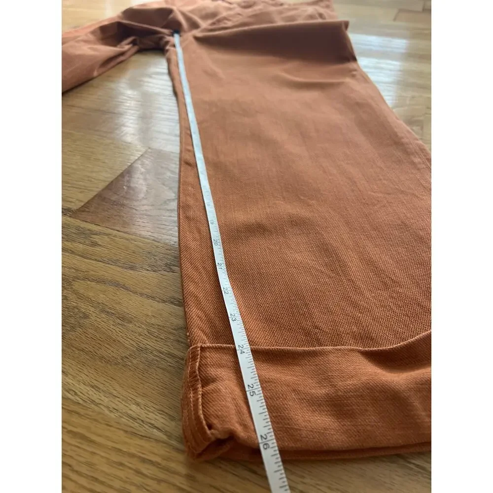 Free People On My Mind Cropped Cuffed Wide Leg Pants